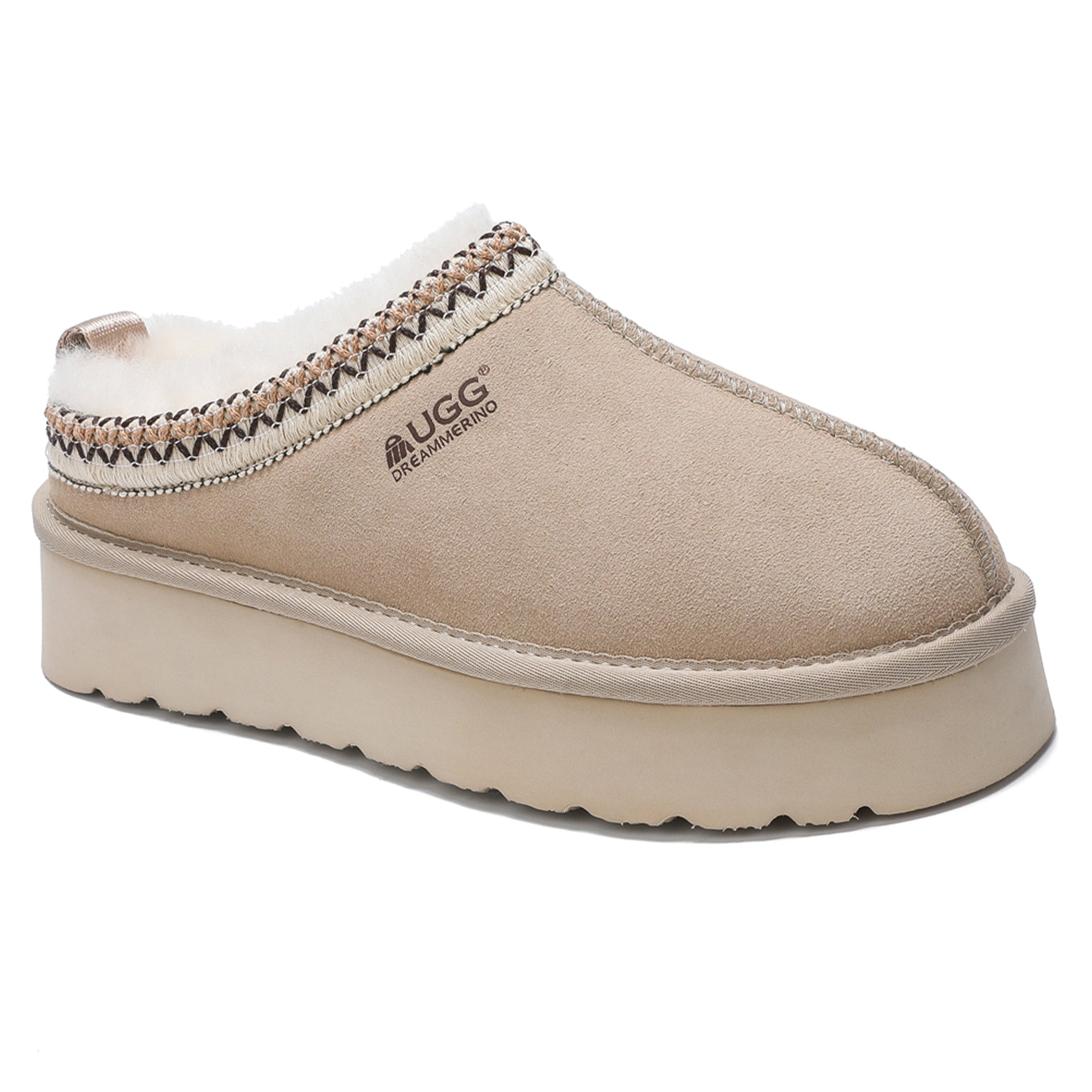 UGG Merino Tassy Platform Slipper