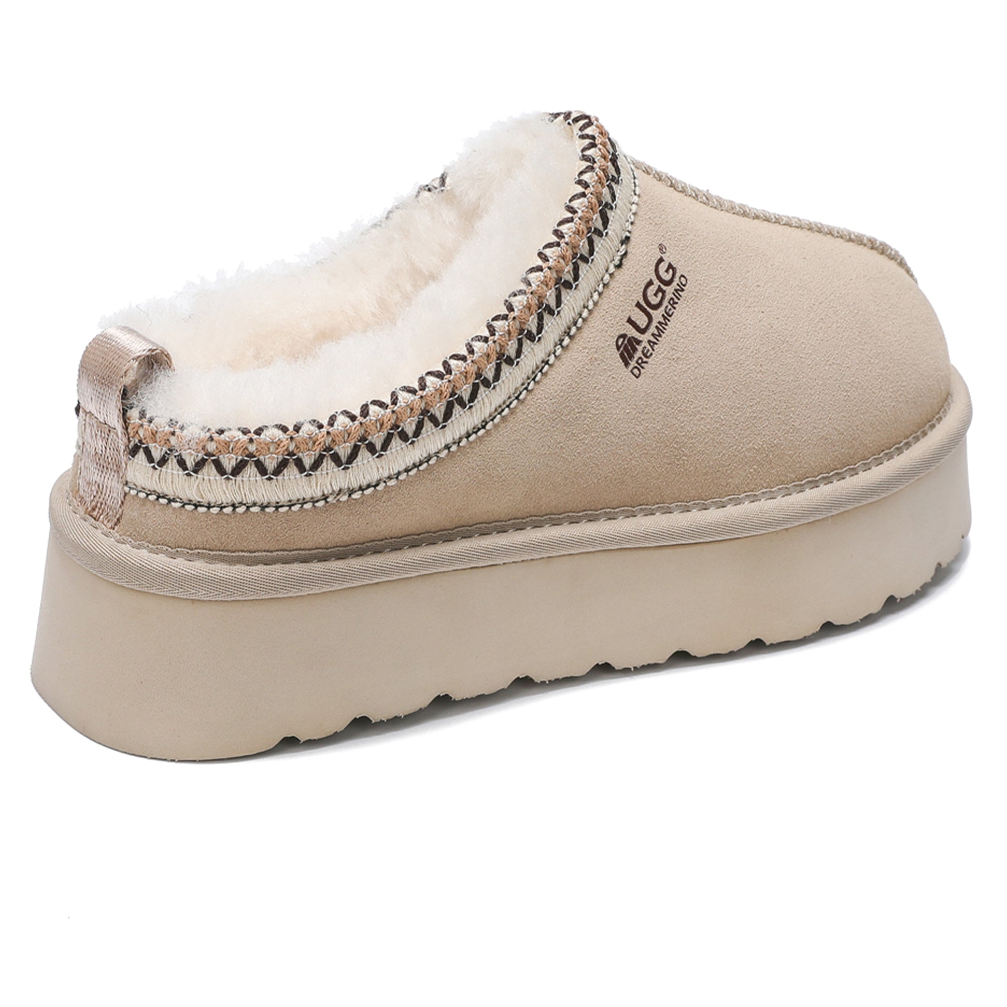 UGG Merino Tassy Platform Slipper