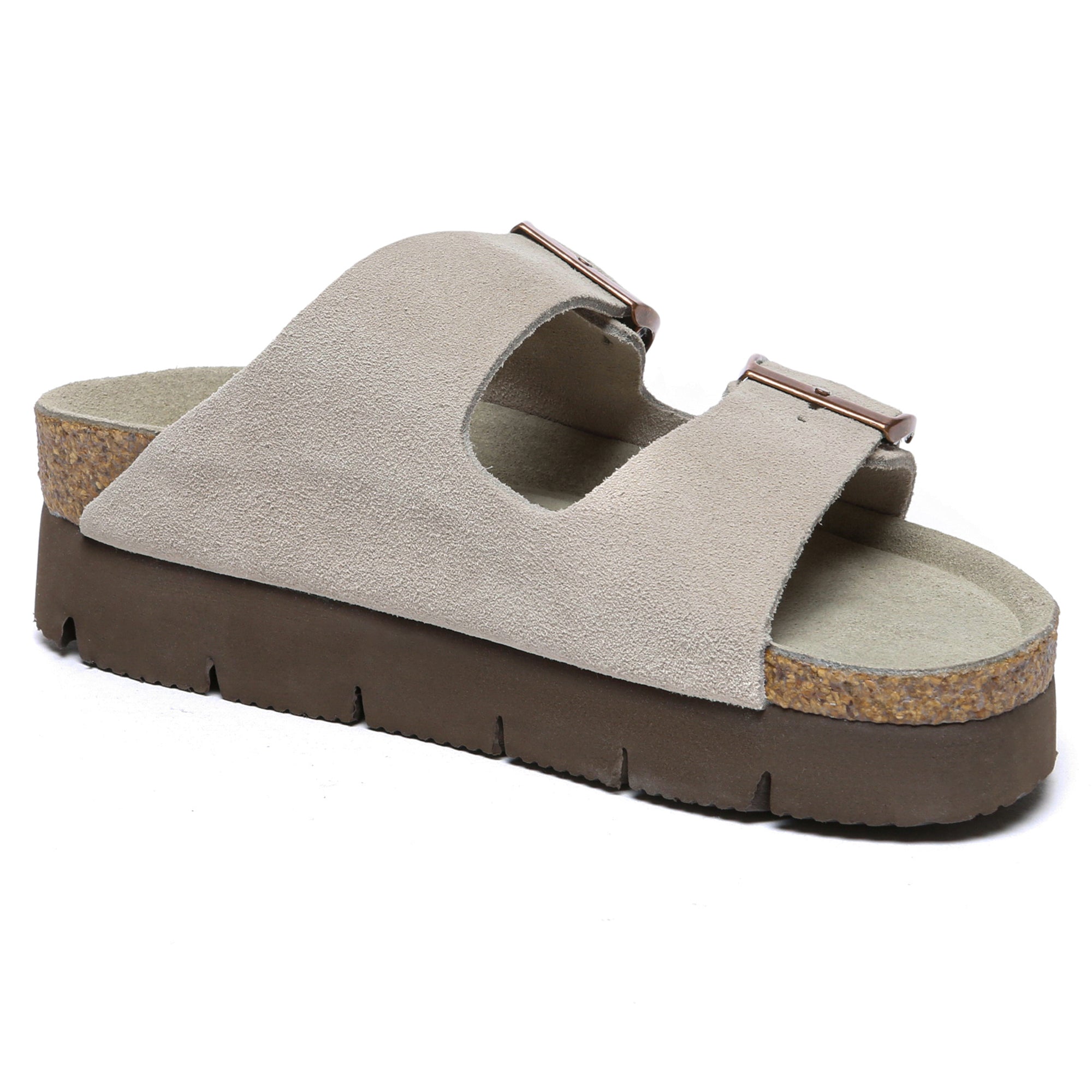 EverUgg Sandalford Birkie Platform Slides for women with cushioned straps and elevated soles, perfect for summer wear.