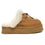 Santana Stitch Platform Scuffs Slippers