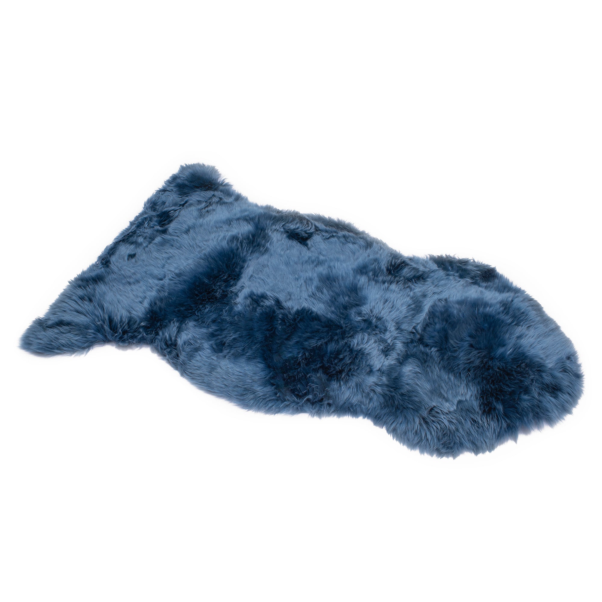 Soft single color wool rug by EverUgg featuring a plush, long pile ideal for cozy living spaces.