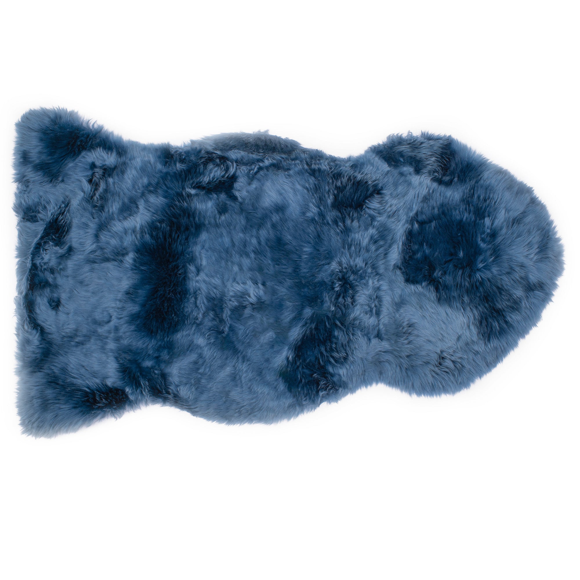 EverUgg single color long wool rug with soft, thick wool fibers and a smooth, plush surface for cozy home decor.
