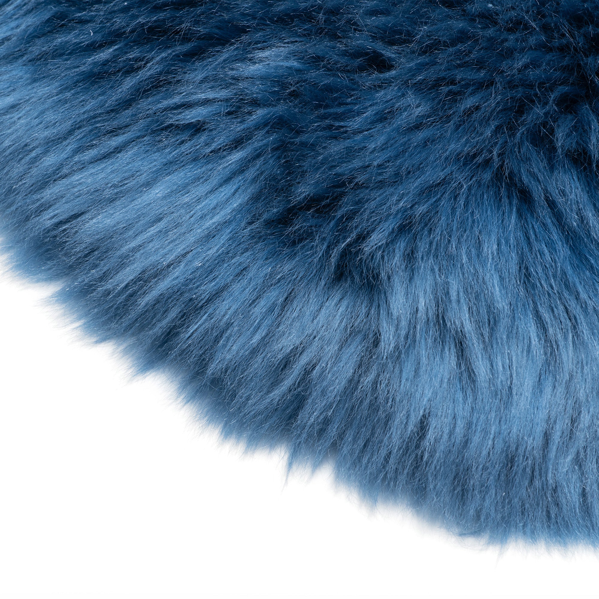 Single color long wool rug by EverUgg featuring soft, plush wool fibers and a sleek, minimalist design for cozy home decor.