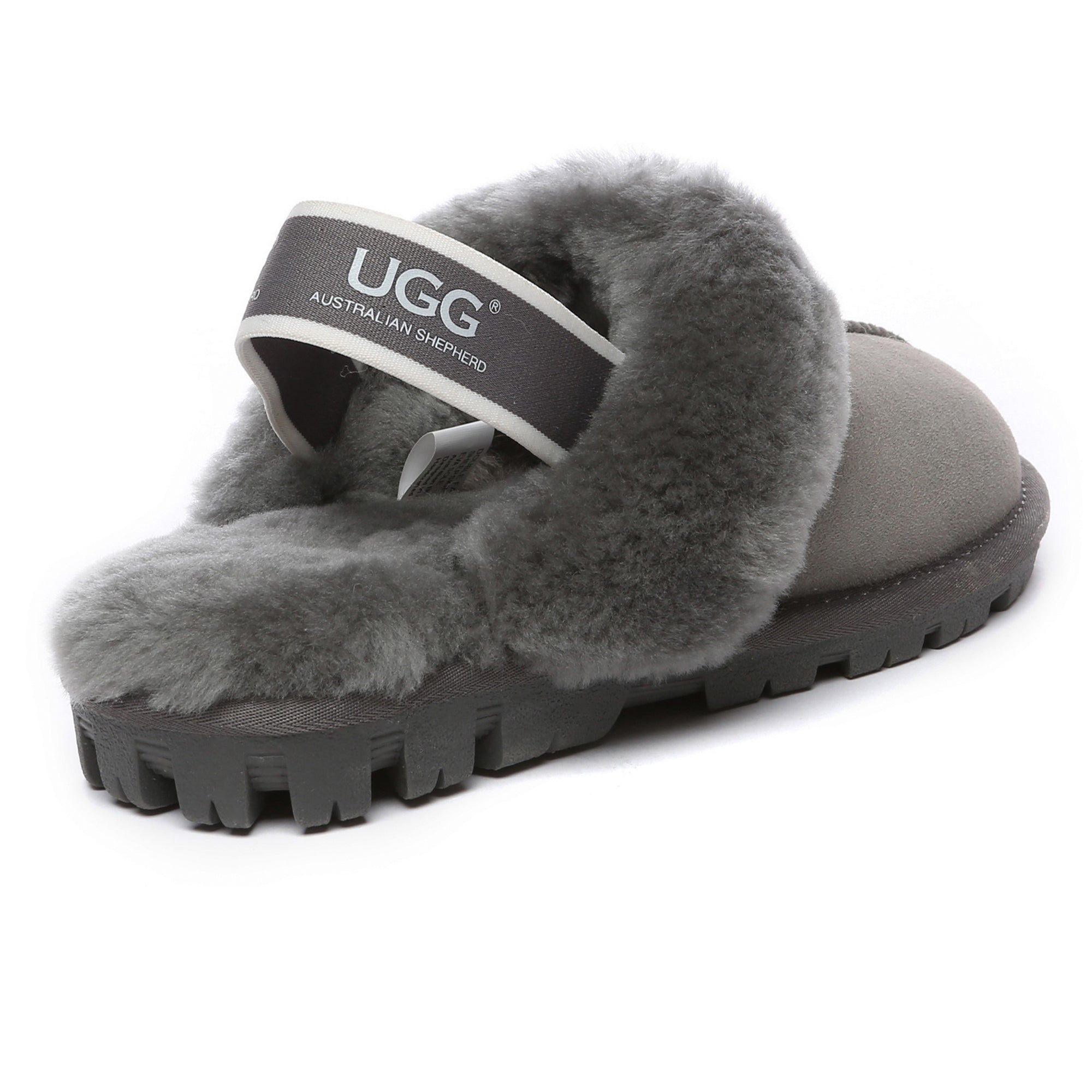 EverUgg slingback premium anti-slip slippers with soft lining and open heel design, perfect for comfortable indoor wear