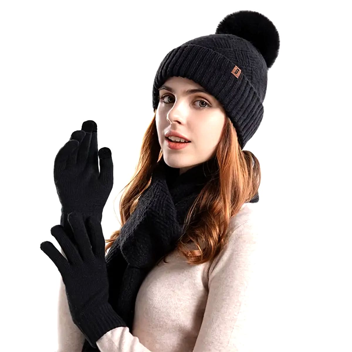 Hat scarf and gloves all in one online