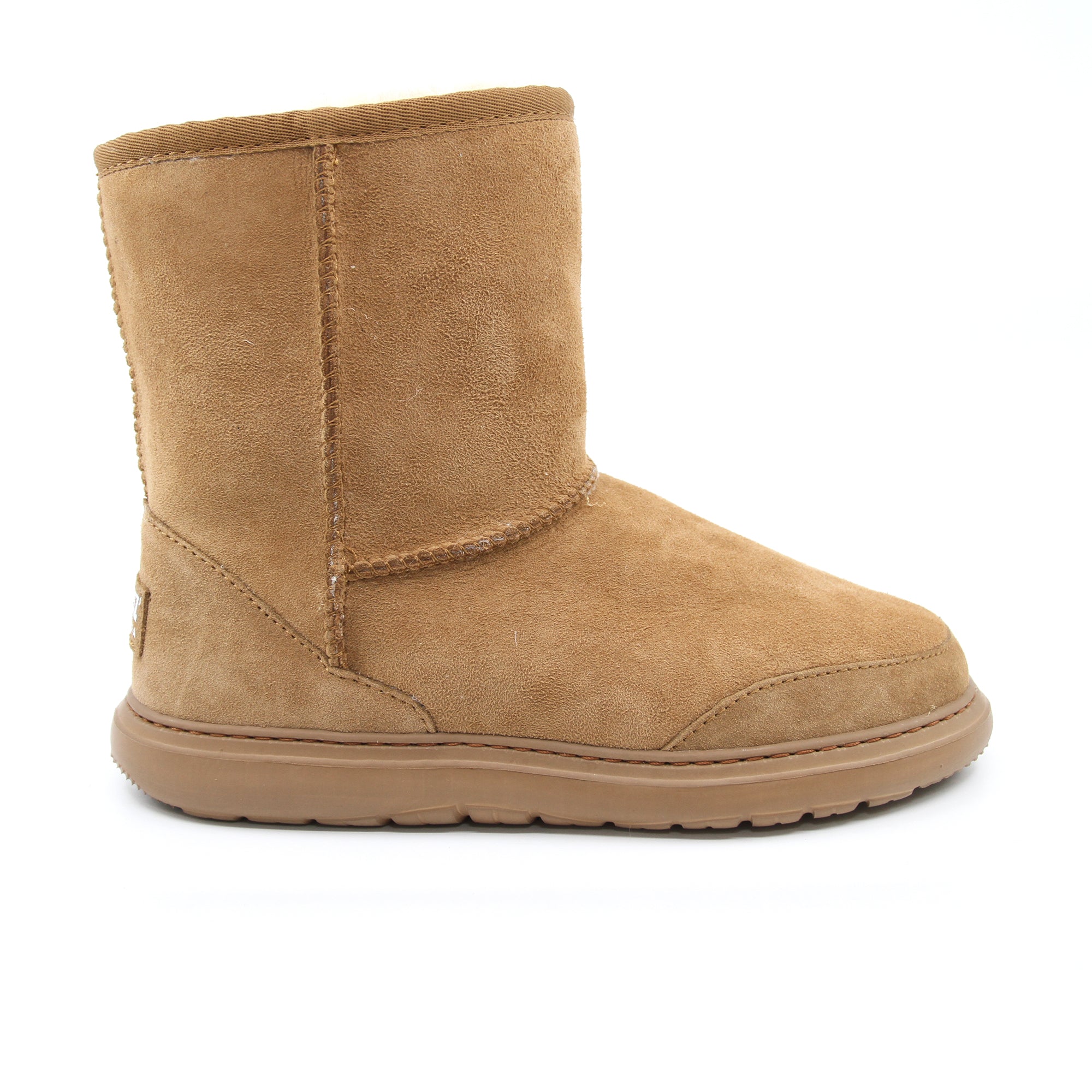Snuggyz Explorer Short Classic UGG Boots for women, Australian-made sheepskin shoes with cozy interior and durable sole.