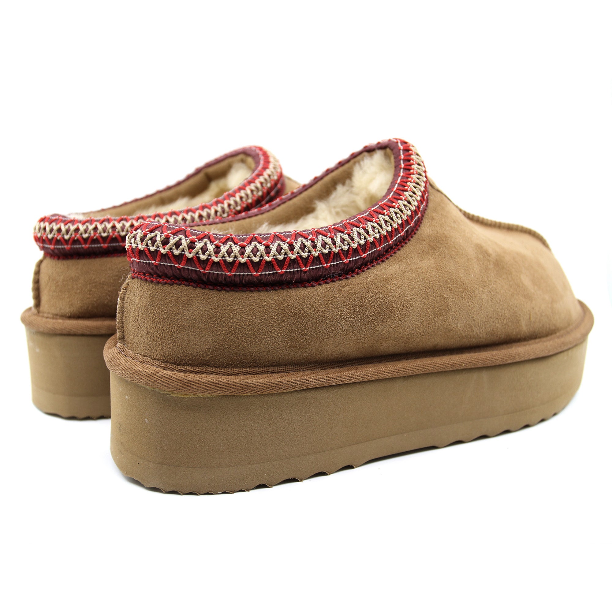 Snuggyz Kenzie Platform UGG slippers for women featuring a cozy design and platform sole, Australian-made, soft plush interior.