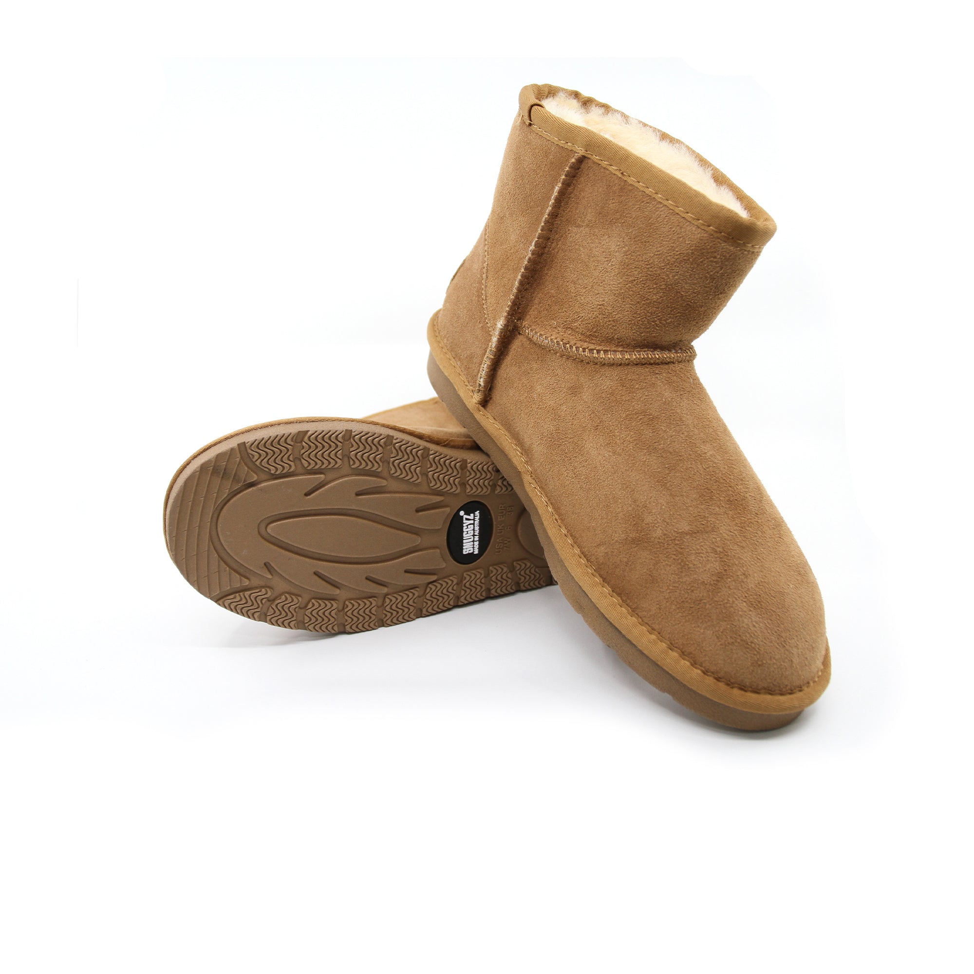 Snuggyz SNUGGYZ® premium mini classic UGG boots for women, made in Australia, featuring soft sheepskin and cozy design.