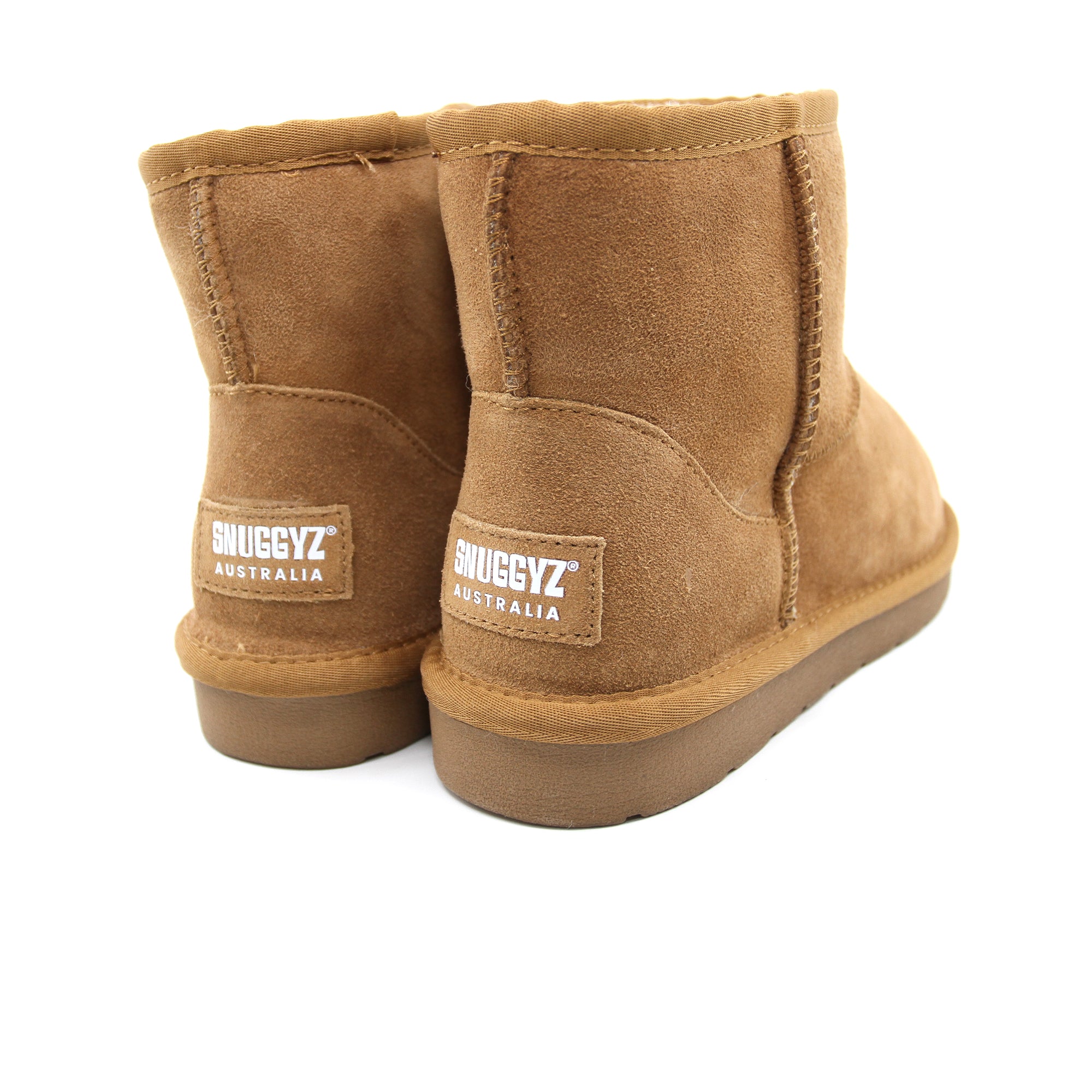 Snuggyz SNUGGYZ® Premium Mini Classic UGG Boots for women, Australian-made sheepskin shoes with cozy, plush lining.