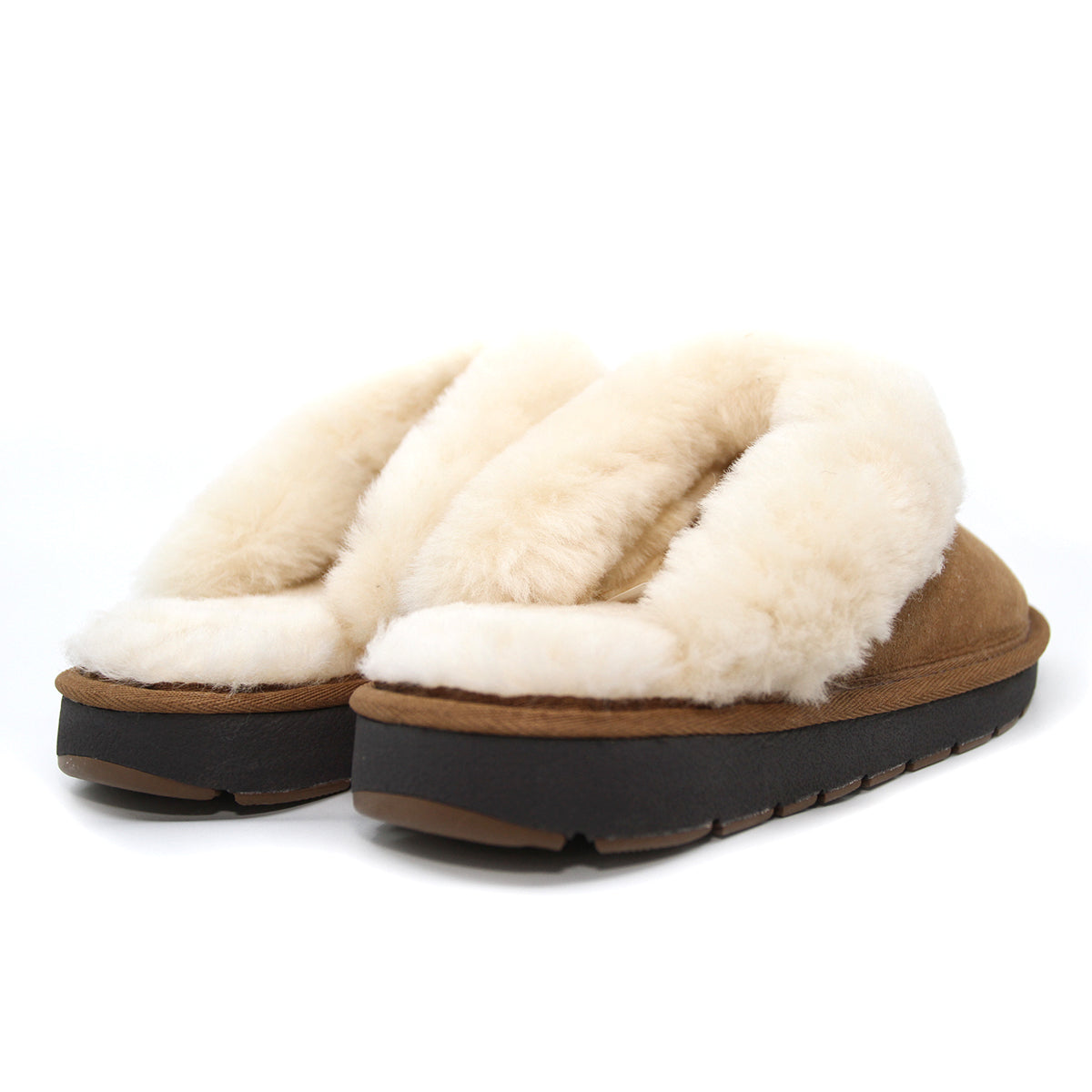 Snuggyz SNUGGYZ® premium UGG classic slippers in shearers shearling, Australian-made, cozy slip-on footwear with plush interior.