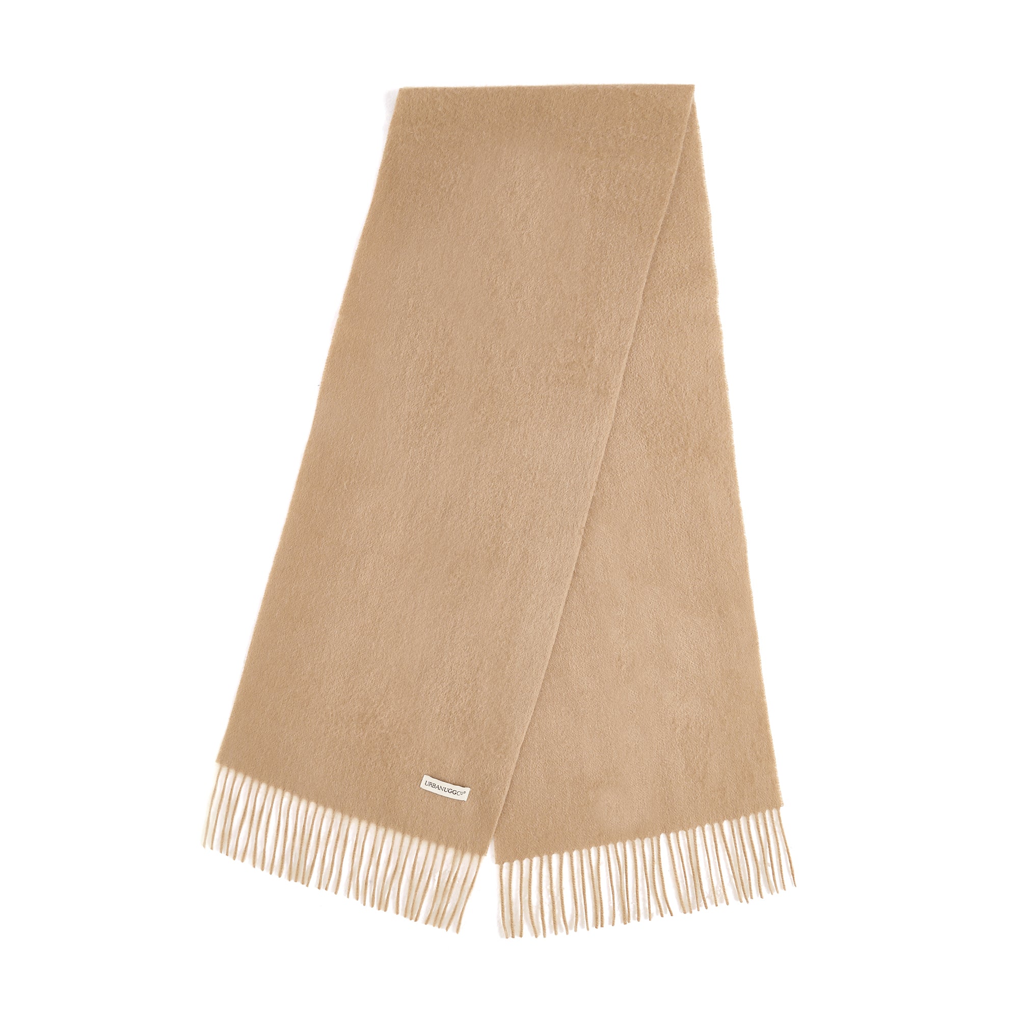 EverUgg Tassel Wool Scarf featuring soft pure wool, decorative tassels, and stylish design perfect for cozy winter accessories.