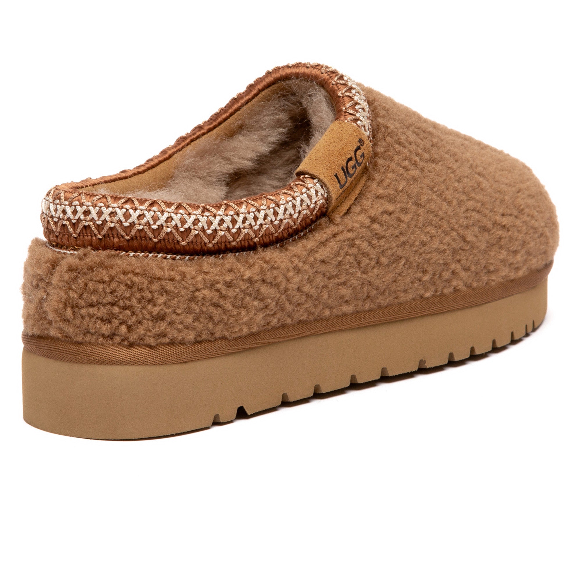 EverUgg Tazzy Furry UGG slippers with plush interior and cozy design, perfect for comfortable indoor wear.
