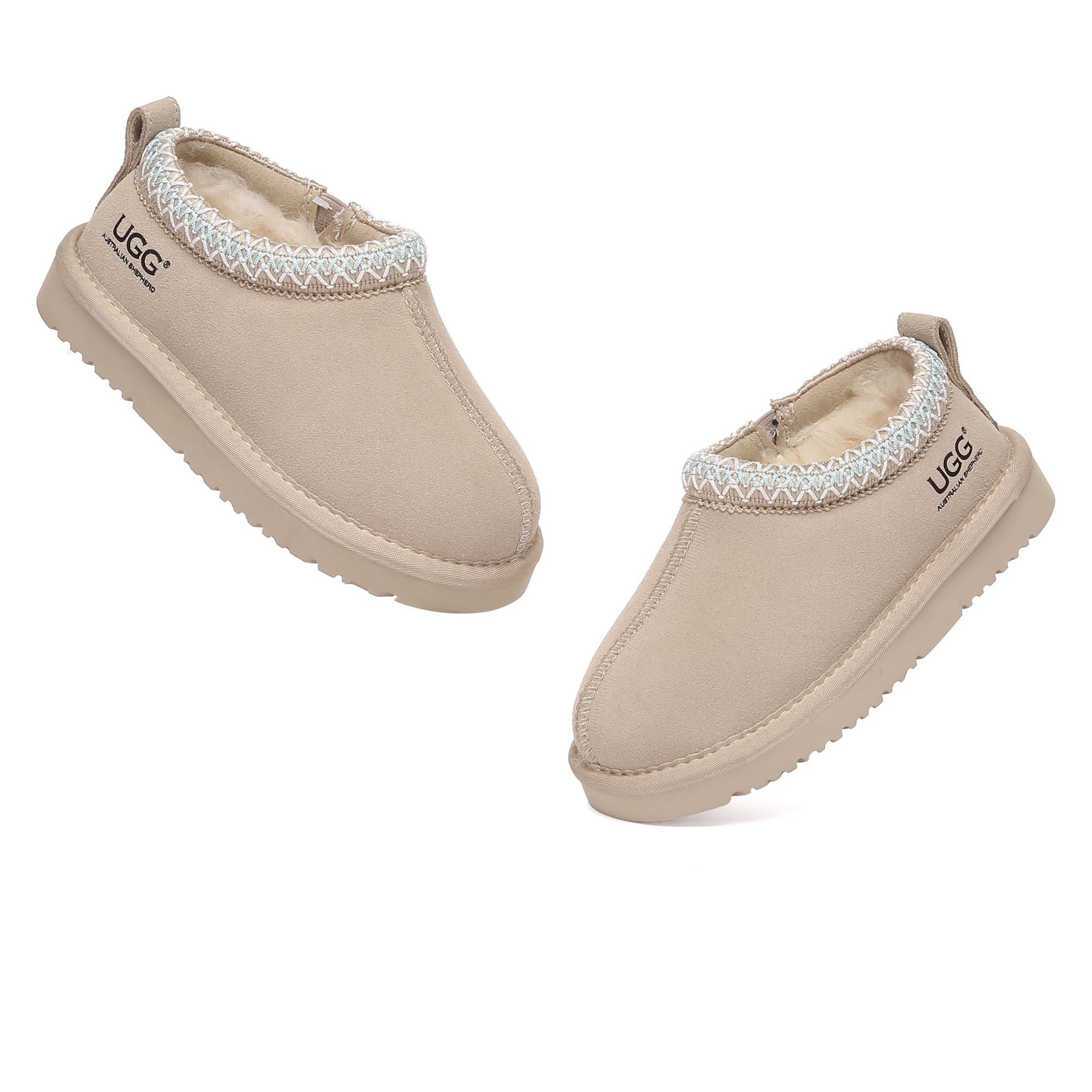 Kids' UGG slippers by EverUgg featuring soft plush material and cozy slip-on design, perfect for comfortable indoor wear.