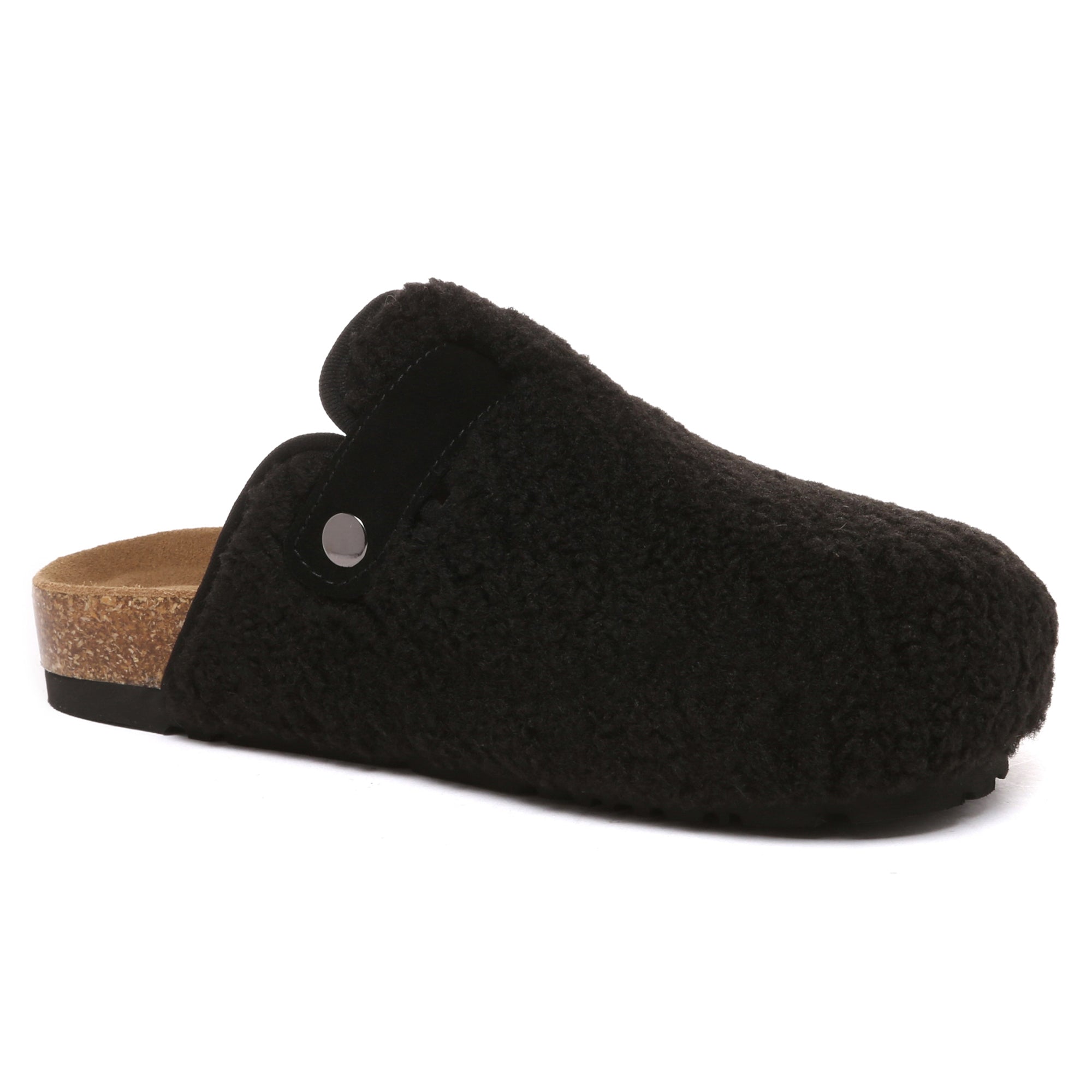 EverUgg Teddycozy Buckle Slippers Greta in soft plush with buckle detail, designed for cozy women’s indoor footwear.