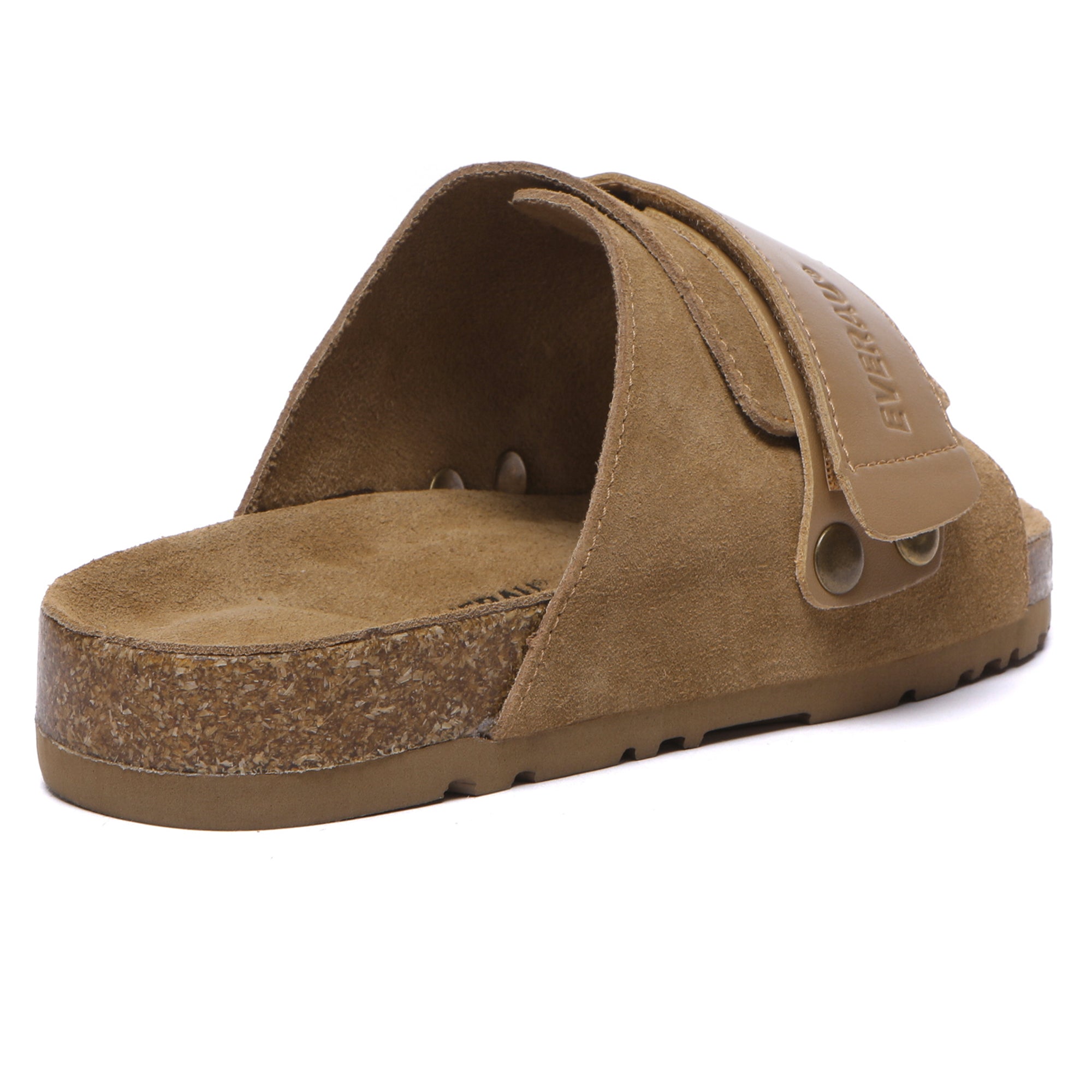 EverUgg Terra adjustable strap slip-on summer sandals with cushioned footbed and open-toe design for comfortable wear.
