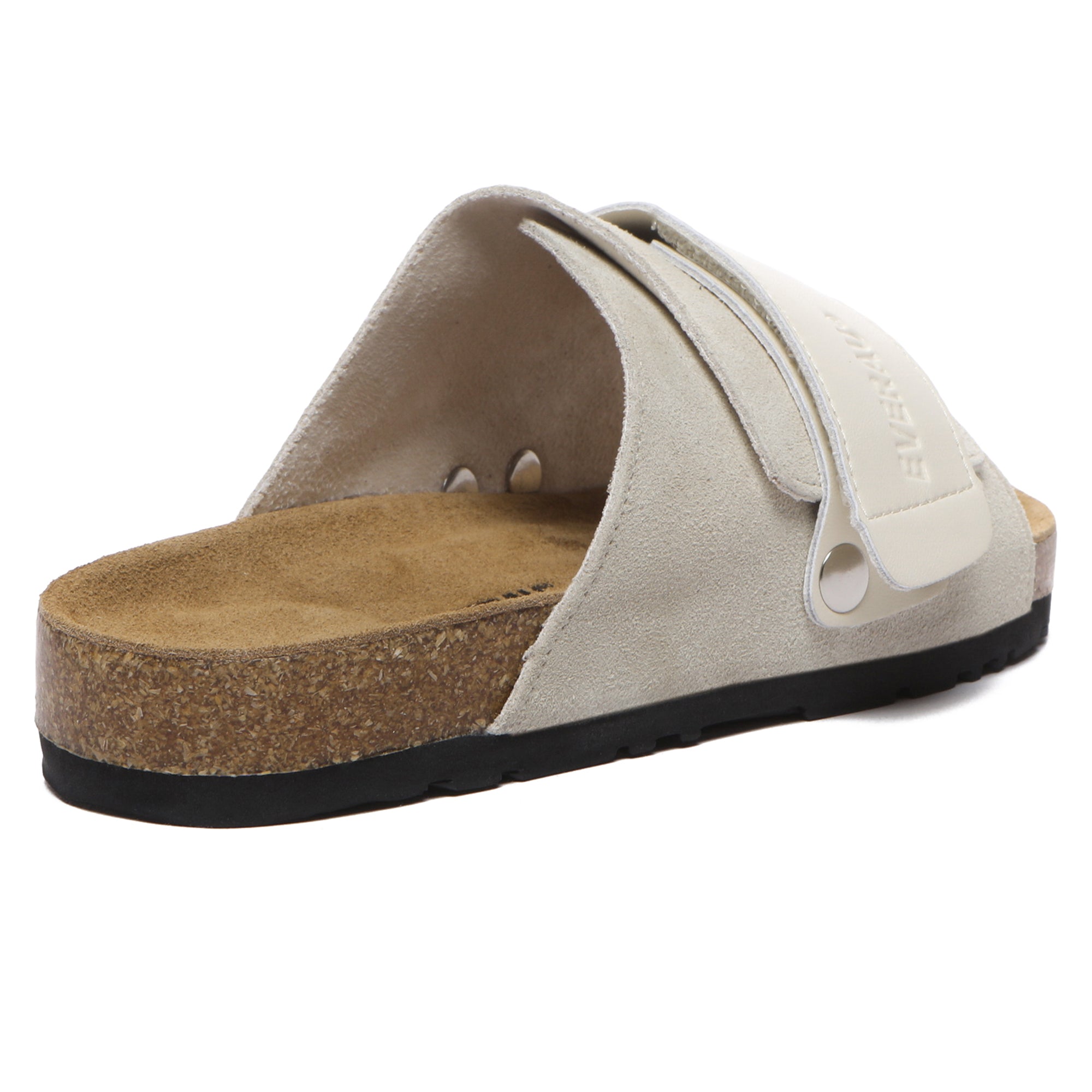EverUgg Terra adjustable strap slip-on summer sandals with open toe design and cushioned footbed.