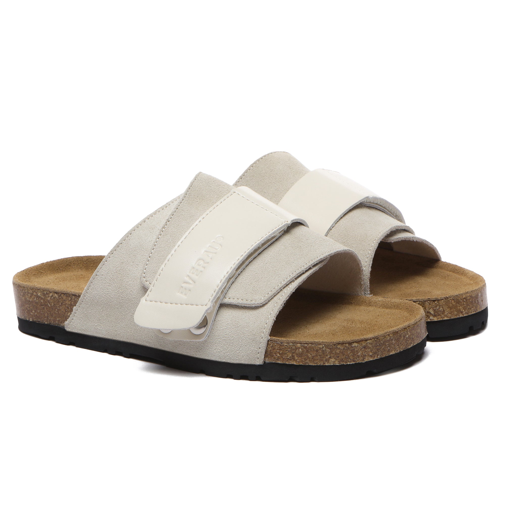 EverUgg Terra adjustable strap slip-on summer sandals with open toe design and cushioned sole, ideal for casual warm-weather wear.