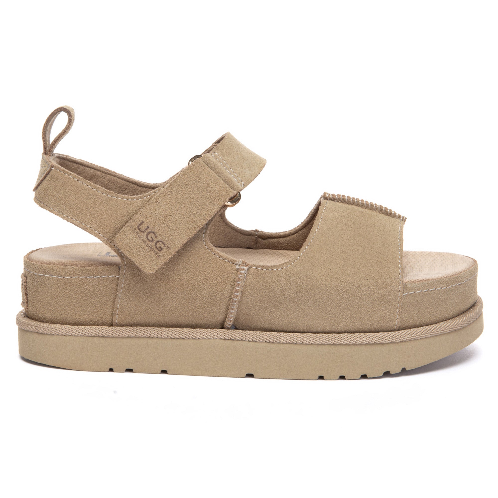 EverUgg Terra Slingback Platform Sandals featuring open toes, chunky heels, and slip-on design for casual summer wear.