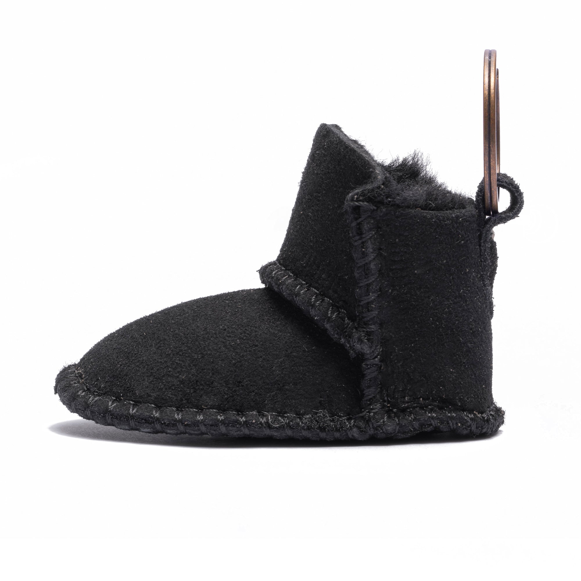 EverUgg keyring featuring a miniature UGG boots design, crafted with detailed stitching and a sturdy metal keychain.
