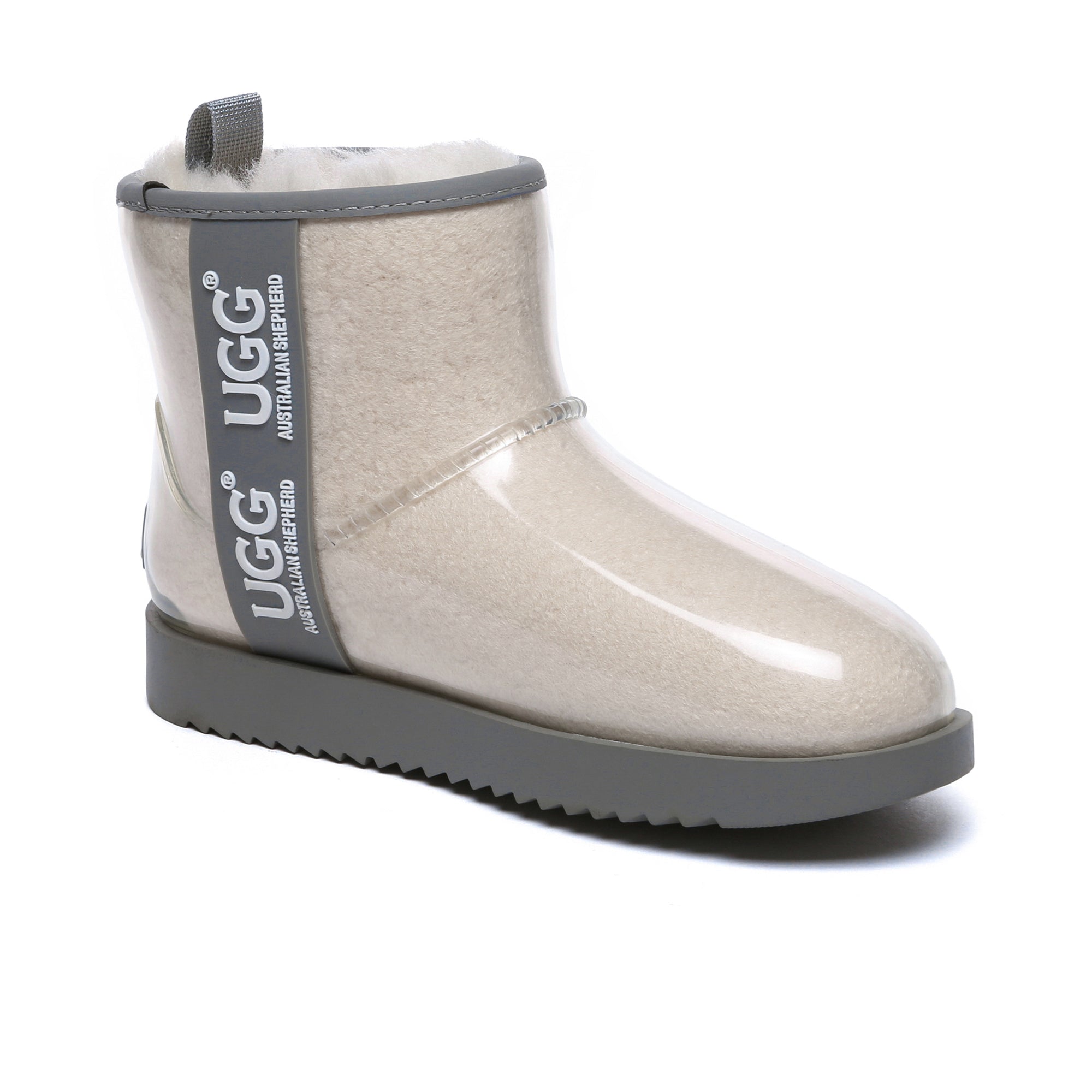 EverUgg coated mini classic rain boots, gumboots with a sleek design and waterproof coating, perfect for wet weather.