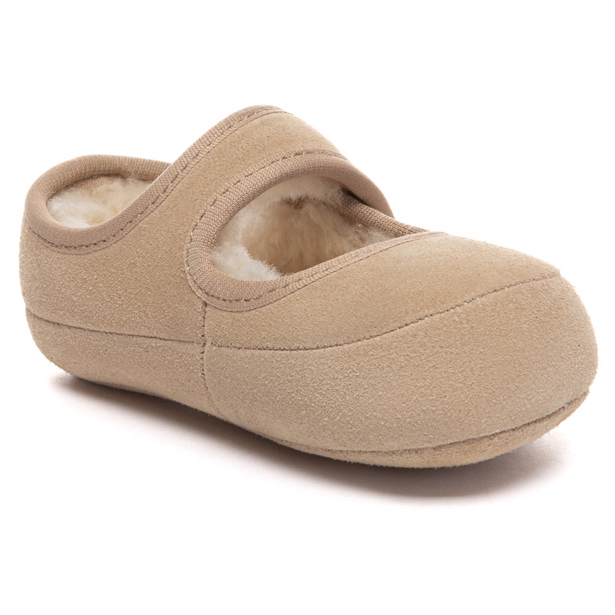 Toddler UGG Millie Mary Jane slippers by EverUgg, featuring soft pink fabric and comfortable toddler kids UGG boots style.