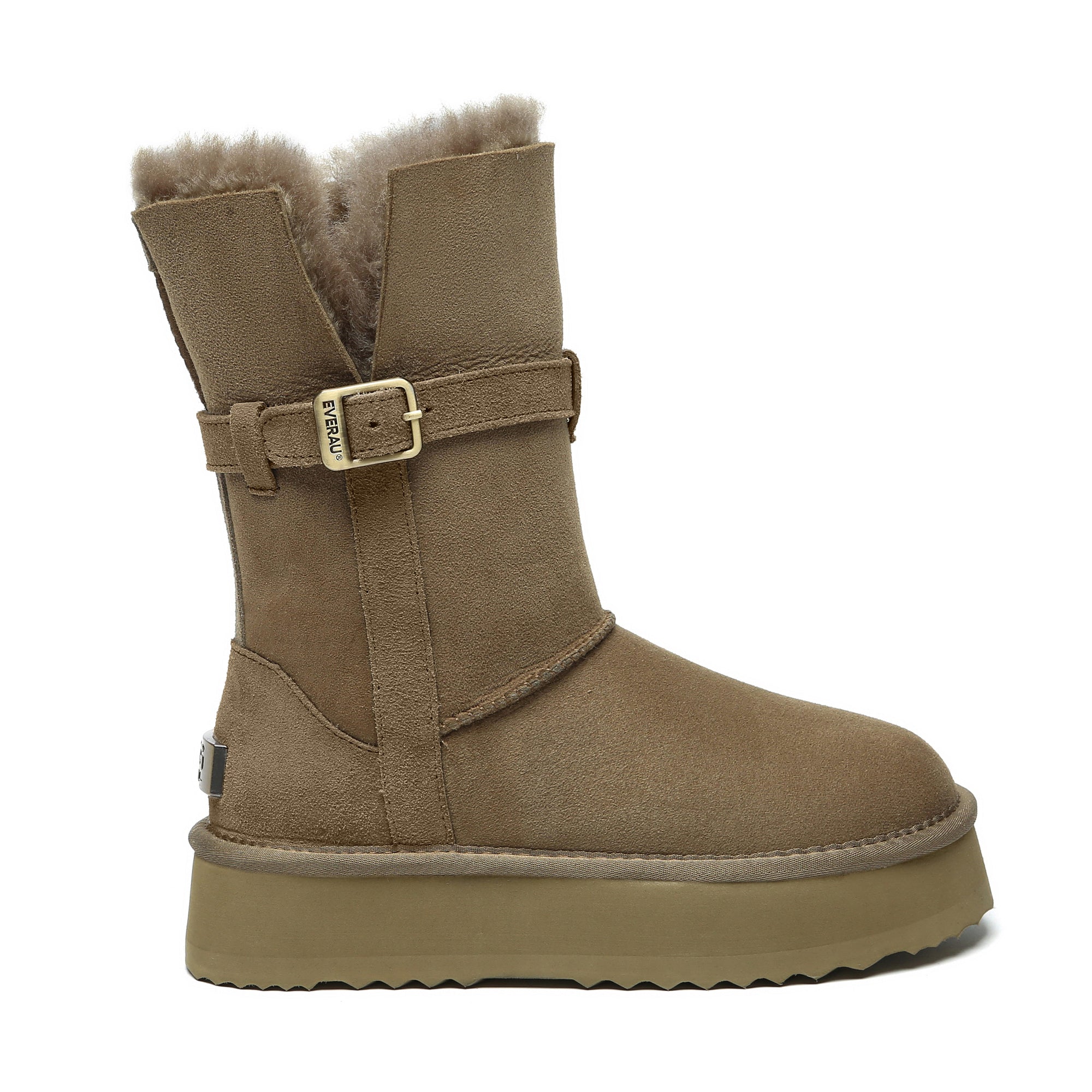 EverUgg UGG platform foldable short boots Valerie for women with stylish design and durable material, perfect for casual wear.