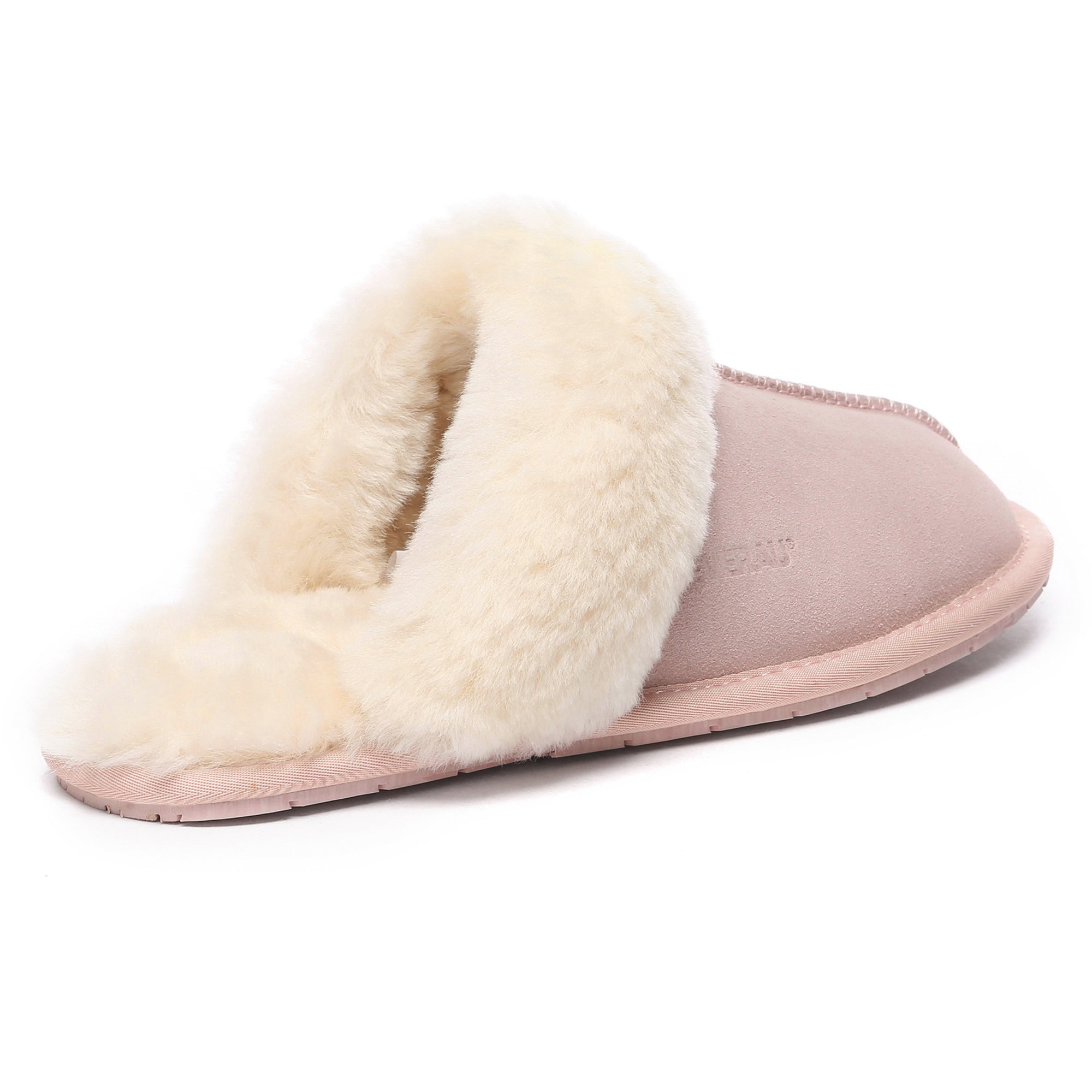 EverUgg UGG Premium Scuff Slippers II featuring soft suede exterior and plush lining for cozy indoor comfort.