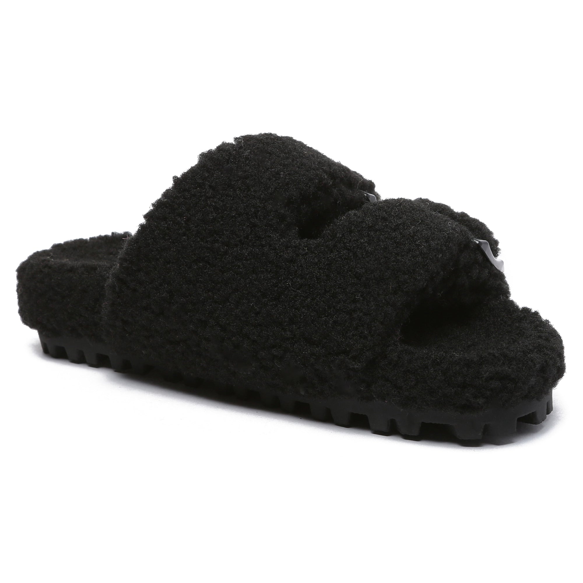 EverUgg women's UGG slippers featuring adjustable buckle sandal slides with a comfortable, stylish design and open-toe style.
