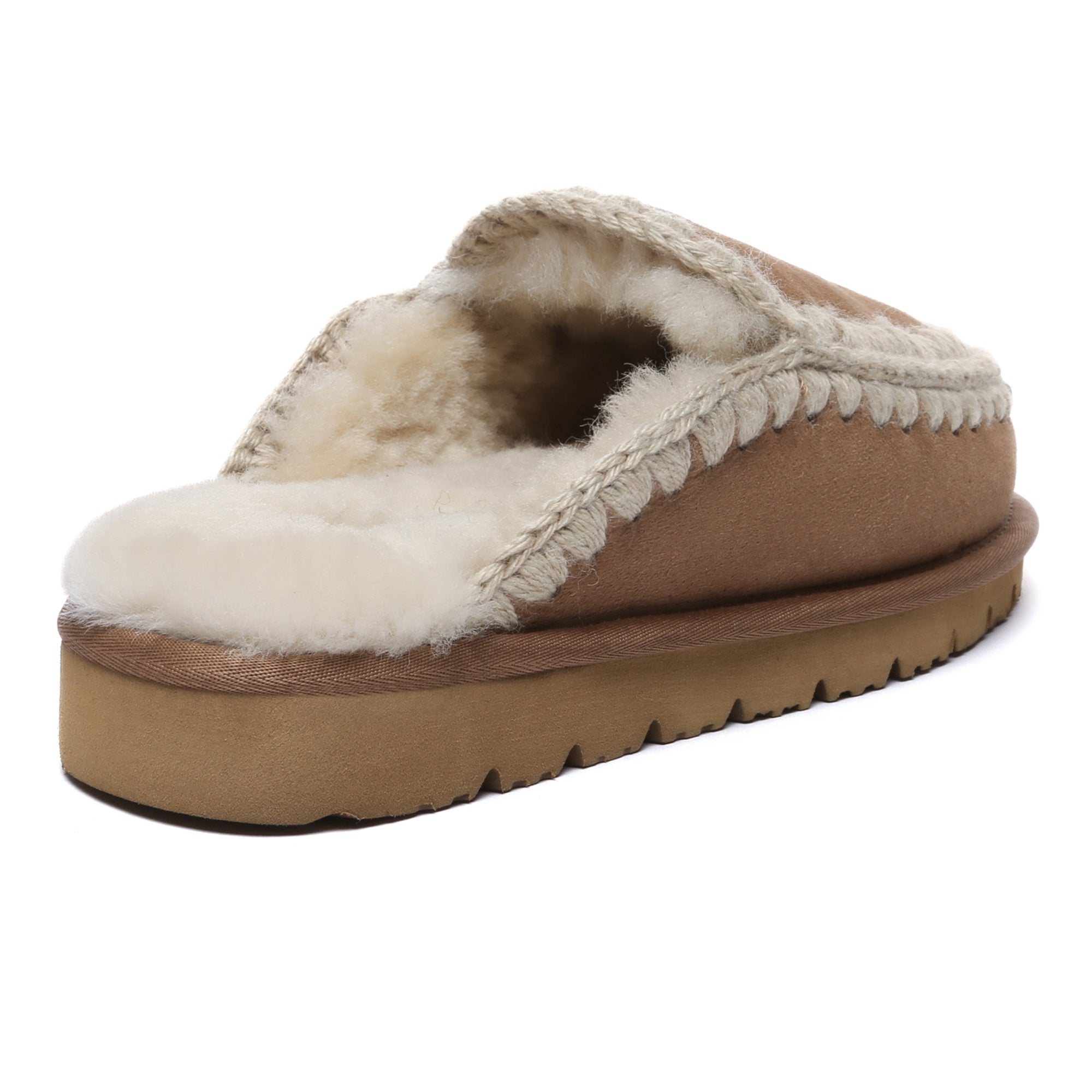 EverUgg Sophie crocheted slippers for women, featuring a cozy summer shoe design with intricate crochet details.