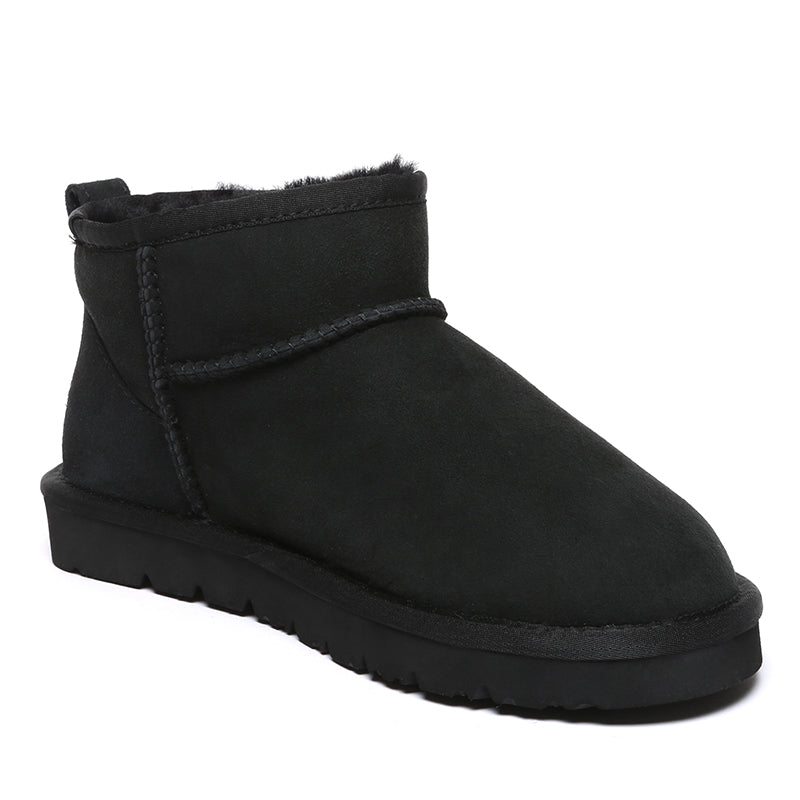EverUgg Ultra Mini Classic UGG Boots for women in special colors, showcasing cozy sheepskin lining and stylish ankle height.