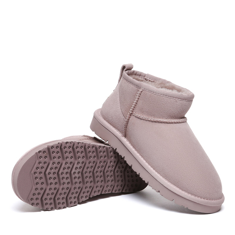 EverUgg Ultra Mini Classic UGG Boots for women in special colors, featuring soft sheepskin and iconic cozy design.