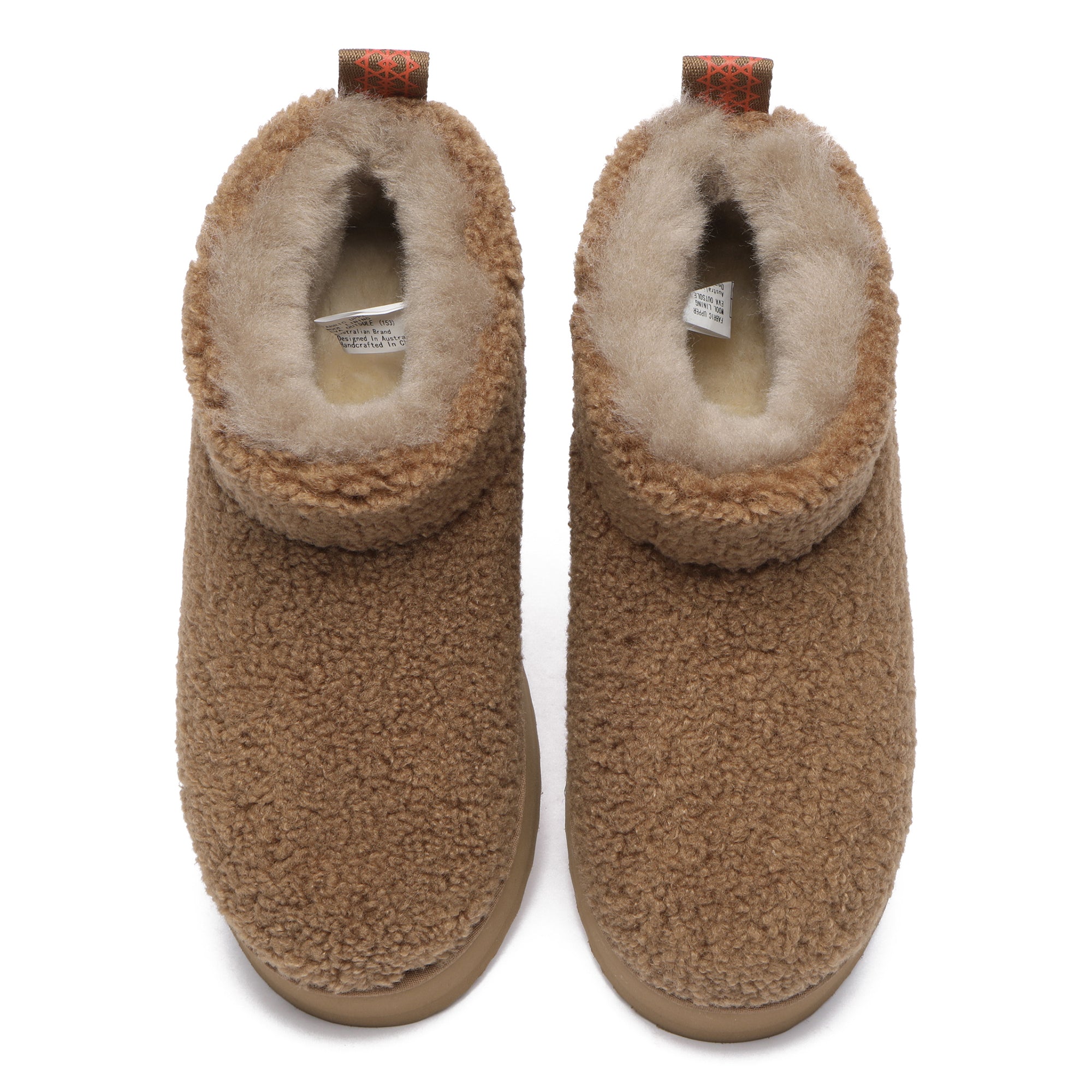 EverUgg Ultra Mini TeddyFluff Platform UGG Boots with plush teddy bear lining and thick sole, stylish and cozy winter footwear.
