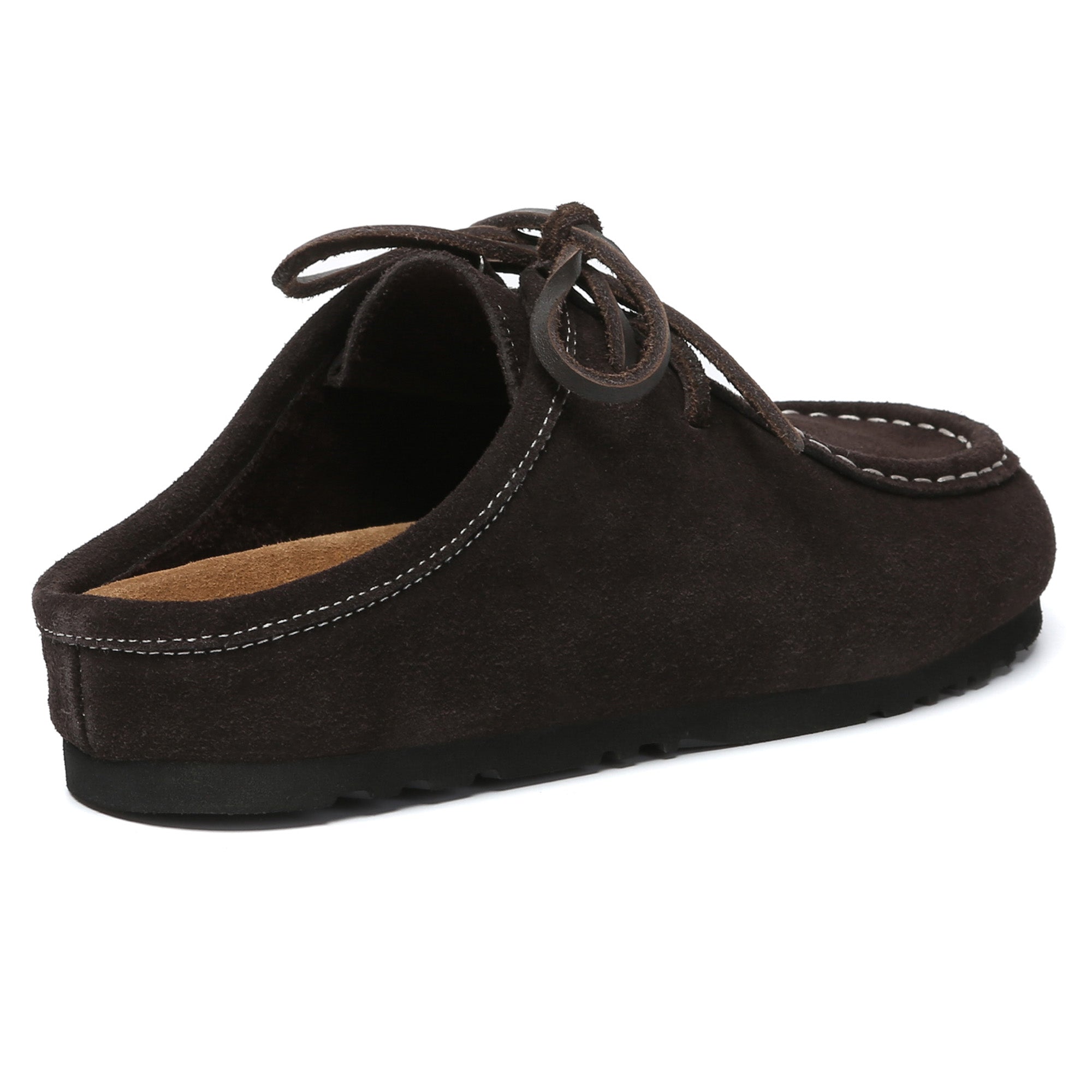 EverUgg Vance Suede Casual Slip-On Slippers showing comfortable suede slip-on design with soft interior and casual style.