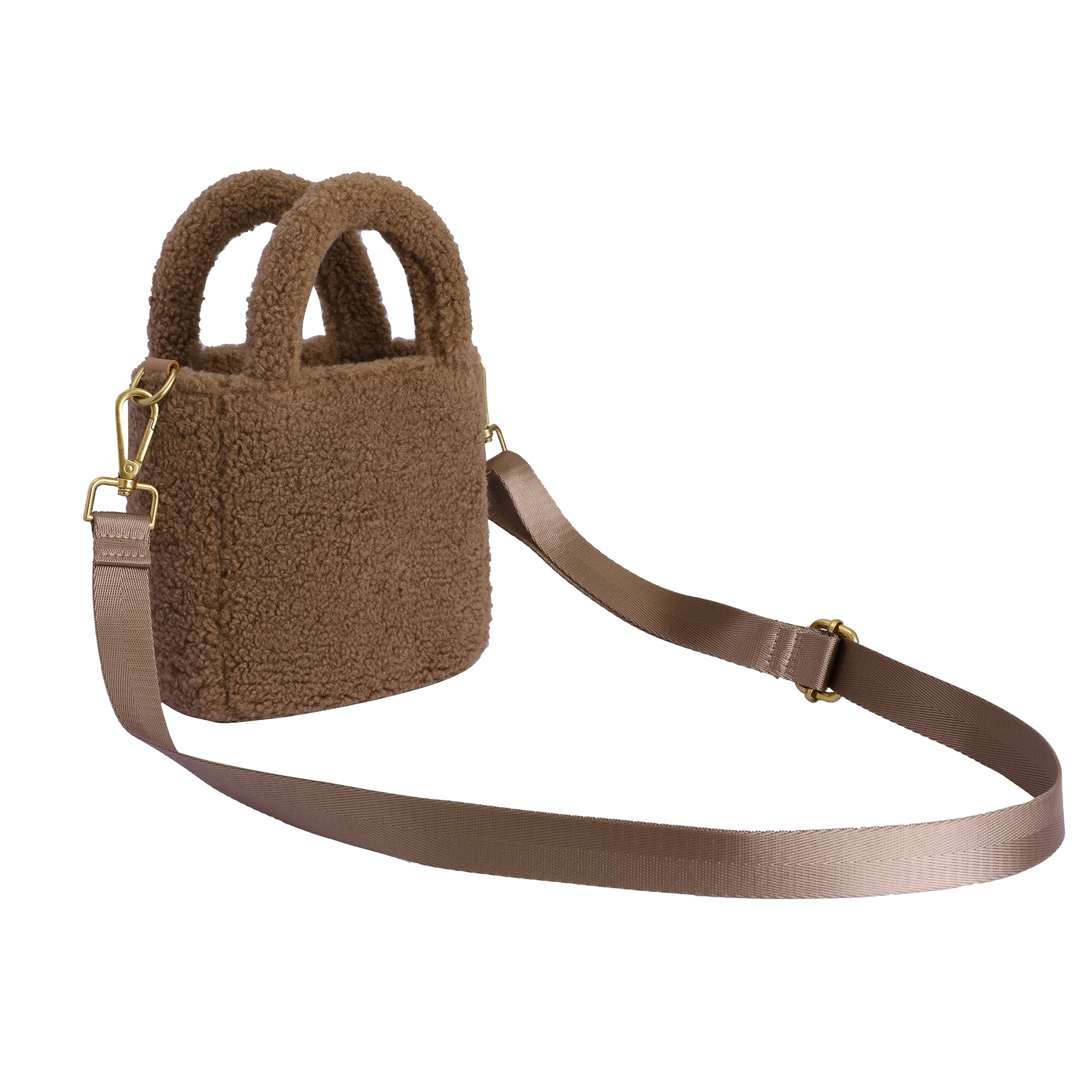 Vegan adjustable shoulder handbag by EverUgg, stylish accessories with a sleek design and comfortable strap for everyday use.