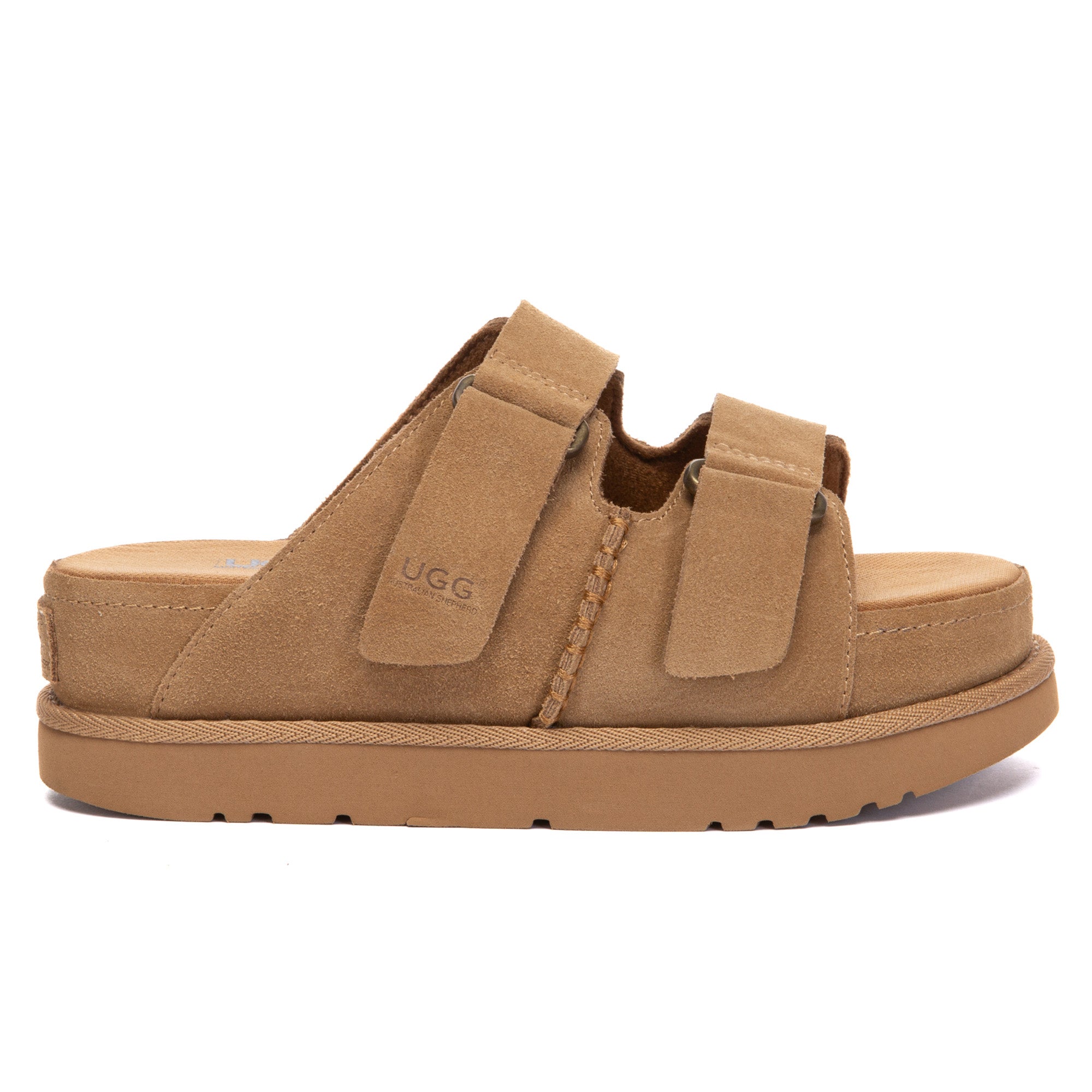 EverUgg Vent Buckle Strap Platform Sandals with adjustable straps and open toe design for casual summer wear.