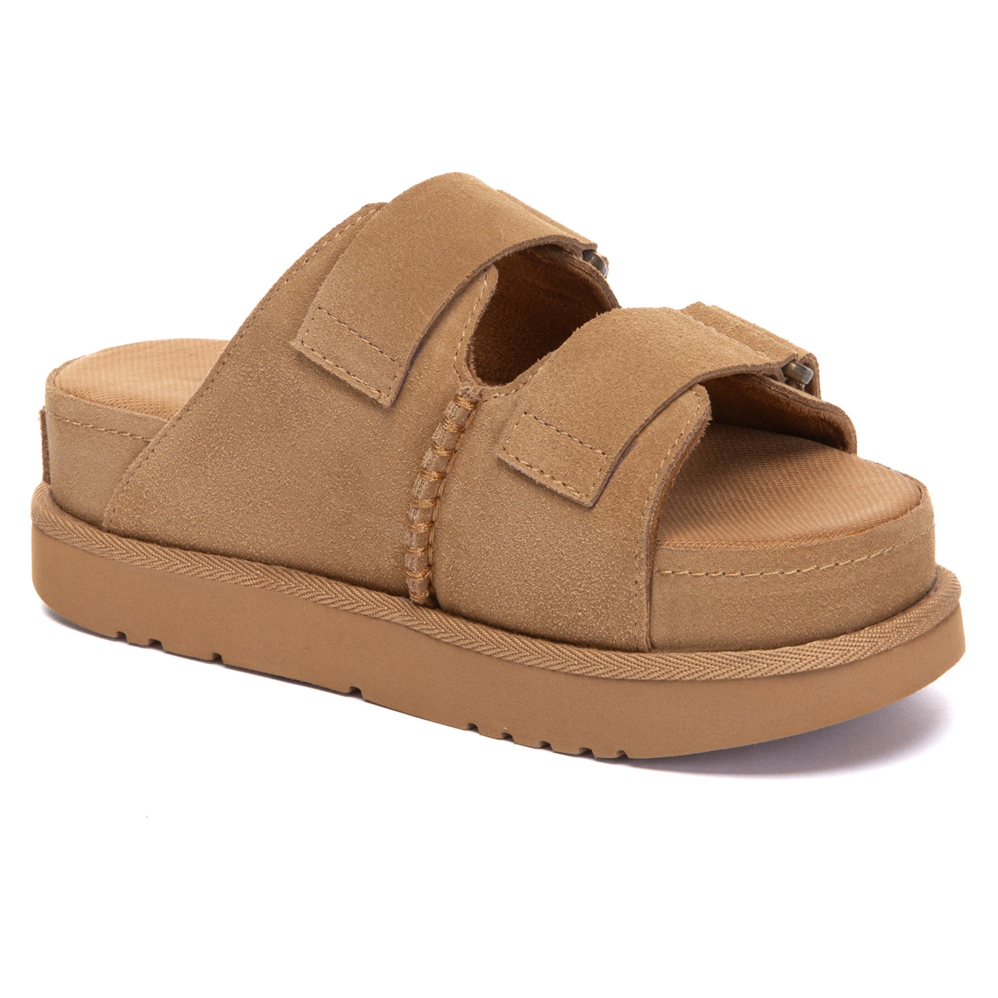 EverUgg Vent Buckle Strap Platform Sandals showing adjustable buckle straps and cushioned platform sole on neutral background.