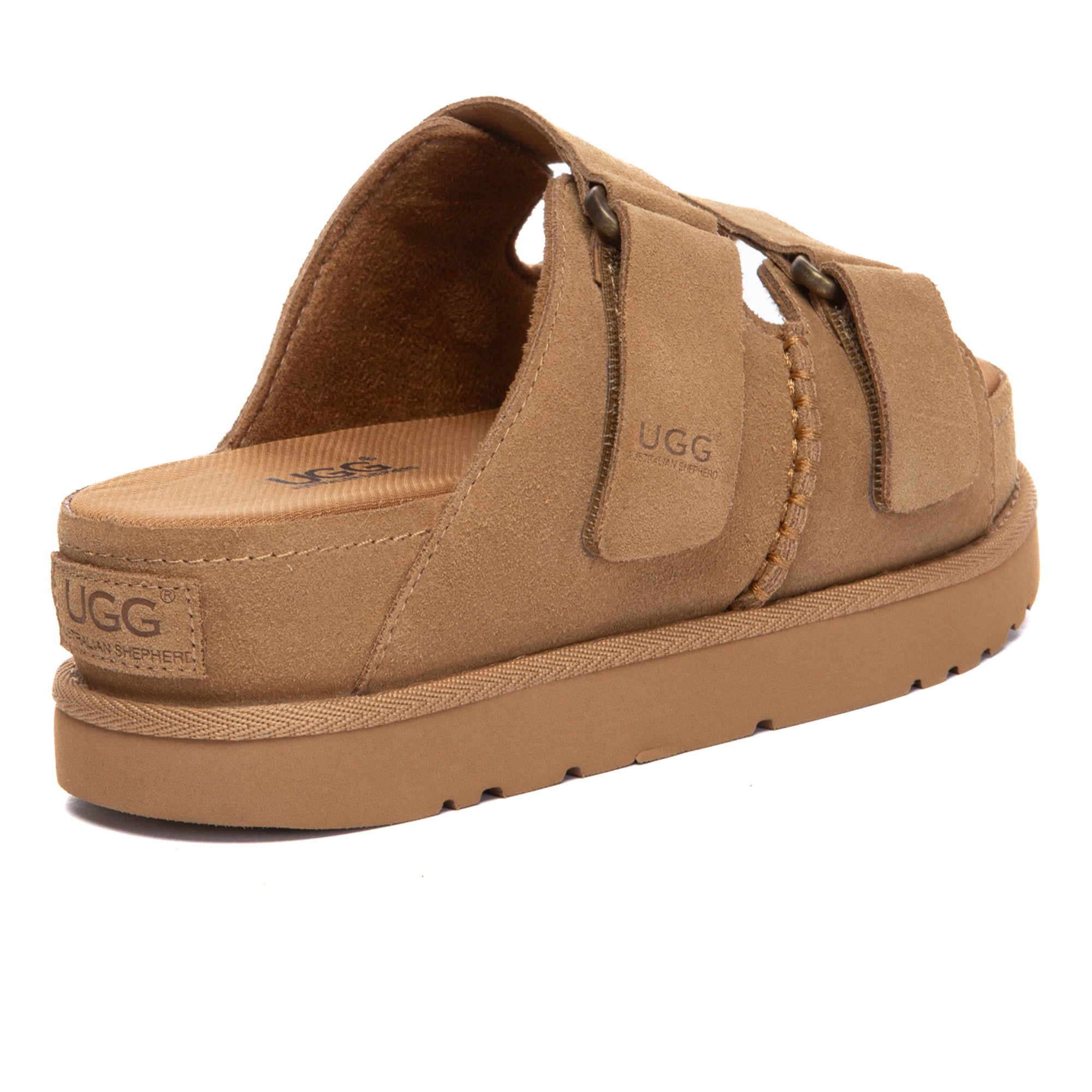 EverUgg Vent Buckle Strap Platform Sandals showing adjustable buckle straps and chunky platform sole.