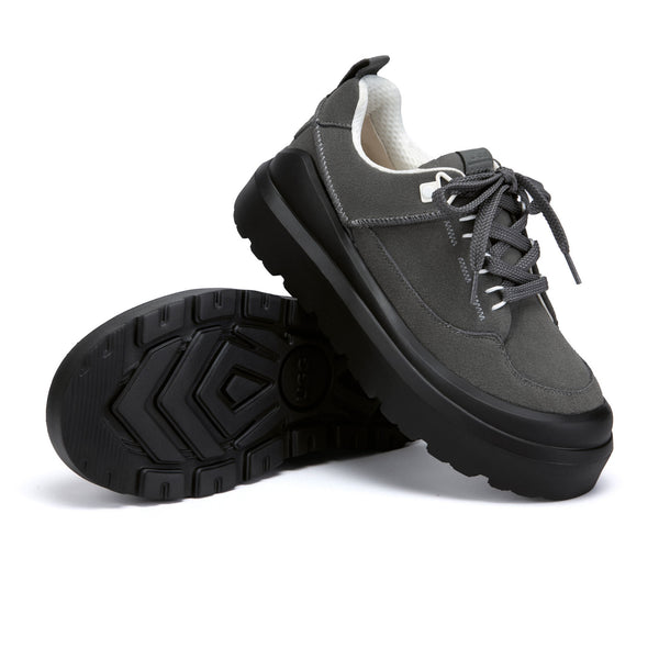 EverUgg Versatile Sneakers showing a sleek design with white laces and a casual style suitable for everyday wear