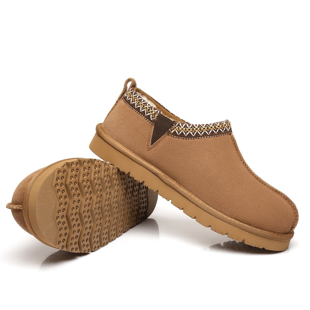 EverUgg Vince premium UGG slippers for men featuring plush sheepskin and comfortable slip-on design.