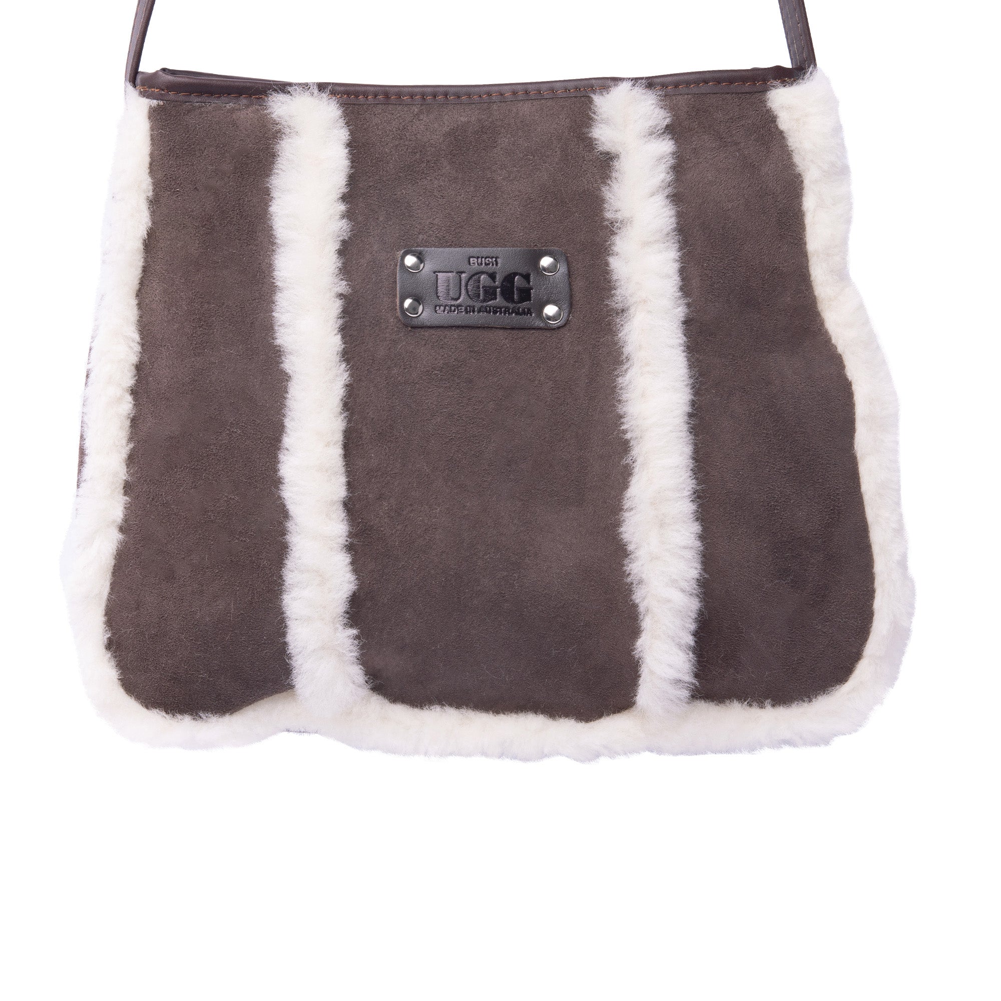 Australian-made Wool Over Shoulder Handbag by EverUgg with soft wool texture and stylish design.