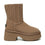 Yana Zippers Heel Short Platform Boots