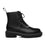 Logan Black Leather Boots