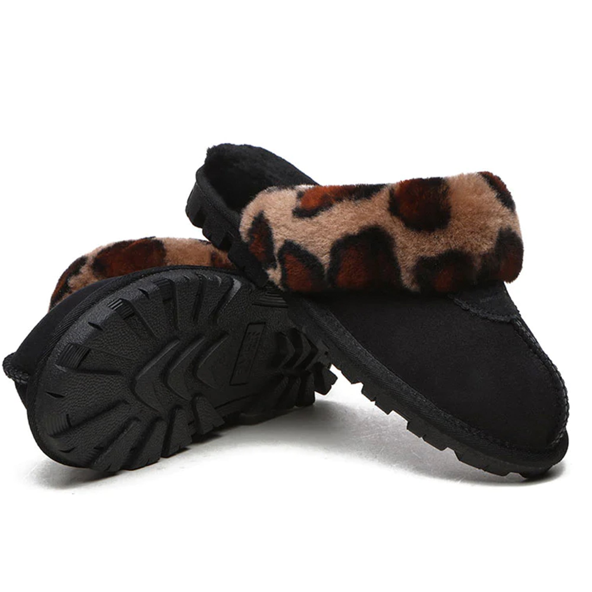 Leopard Print UGG Slippers