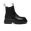 Sienna Black Leather Ankle Boots