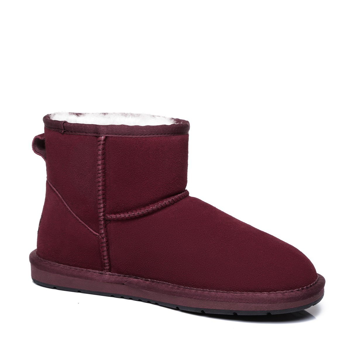 EverUgg Classic Mini UGG Boots in suede with special colors, featuring a cozy design and ankle-high style for women.