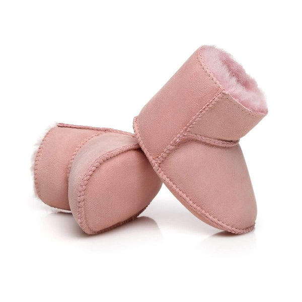 EverUgg Ellie Baby Bootie in soft, cozy UGG boots for infants, featuring plush material and adorable design.