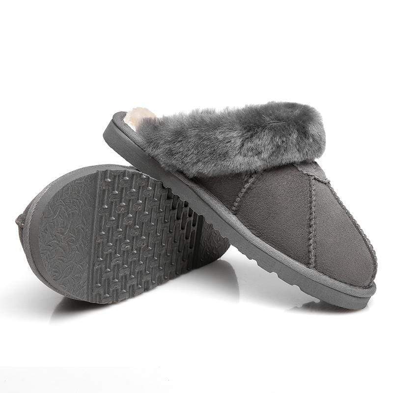 EverUgg Frankie UGG slippers for women featuring plush interior, soft suede exterior, and slip-on design for cozy comfort.