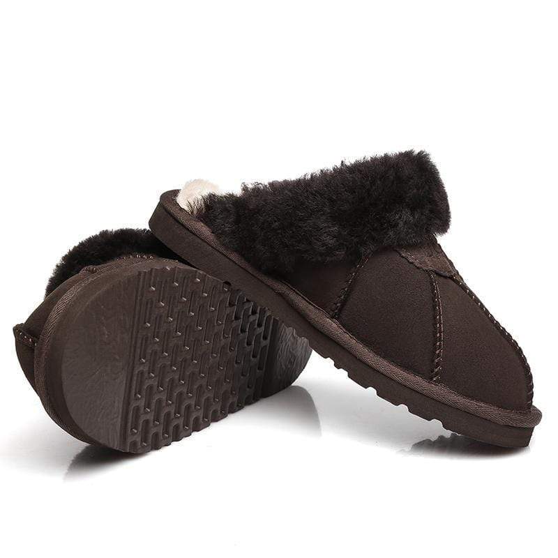EverUgg Frankie UGG slippers for women, cozy slip-on shoes with soft lining and plush interior for comfortable indoor wear.