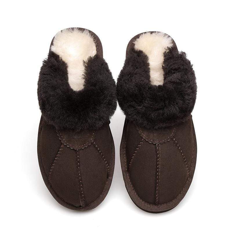 EverUgg Frankie UGG slippers for women, cozy slip-on shoes with plush lining and casual style, perfect for indoor comfort.