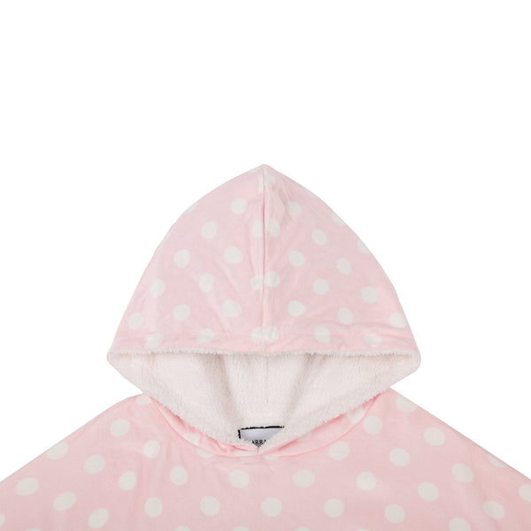 Hoodie Blanket Adult Pinky